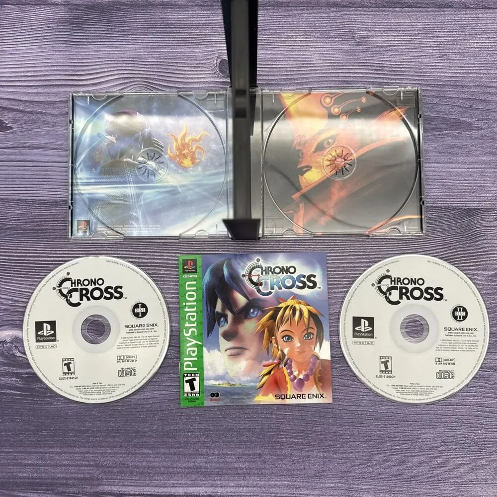 Chrono Cross Sony PlayStation 1 PS1 Greatest Hits Complete CIB